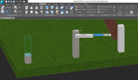 Nanocad D Modeling Module Direct And Parametric Module