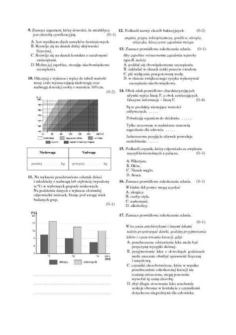 Sprawdzian Biologia Klasa Regulacja Nerwowo Hormonalna