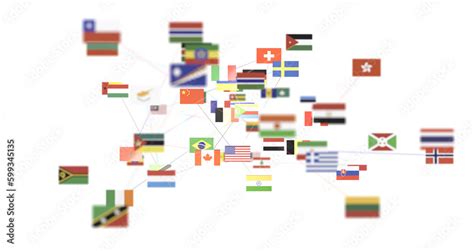 Globe International World Flags Png Transparent Ilustra O Do Stock