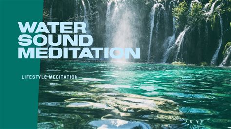 Water Sound Meditation Relaxing Music For Stress Relief Calm Music