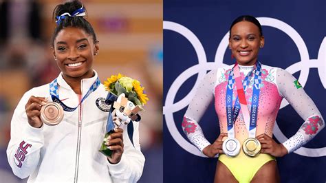 Simone Biles Revela Que Rebeca Andrade Sua Maior Rival Nas Olimp Adas