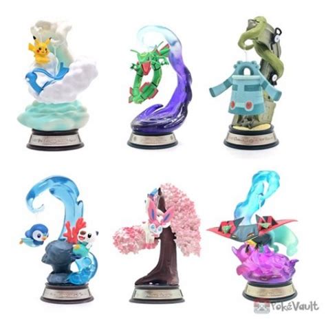 Pokemon Re Ment Swing Vignette Series Complete Set Of Figures