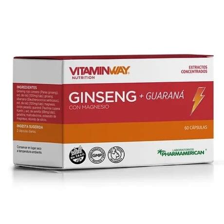 Ginseng Guarana X 60 CAP San Roque