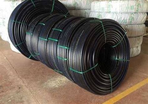 Leak Resistance Flexible Round Shape Pvc Plastic Black Pipe For