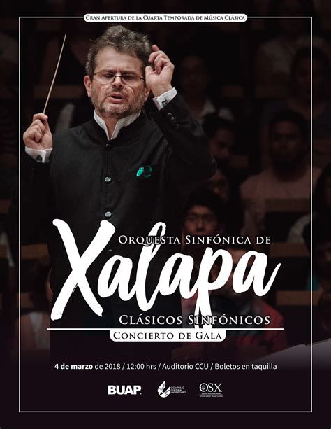 Orquesta Sinf Nica De Xalapa Benem Rita Universidad Aut Noma De Puebla