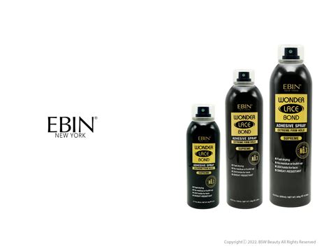 EBIN Wonder Lace Bond Adhesive Spray Supreme Extreme Firm Hold Wigs