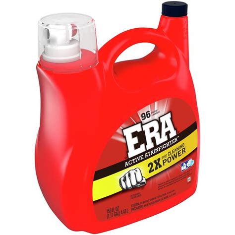 Era 2x Cleaning Power Active Stainfighter Liquid Laundry Detergent 96