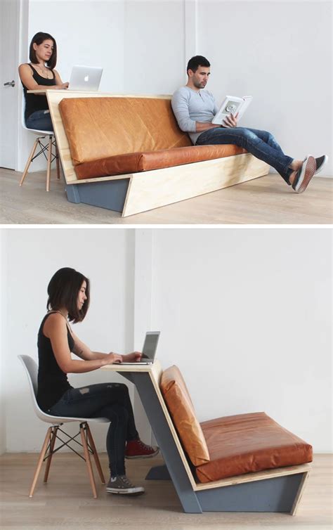 Make This Diy Modern Couch That Also Doubles As A Desk