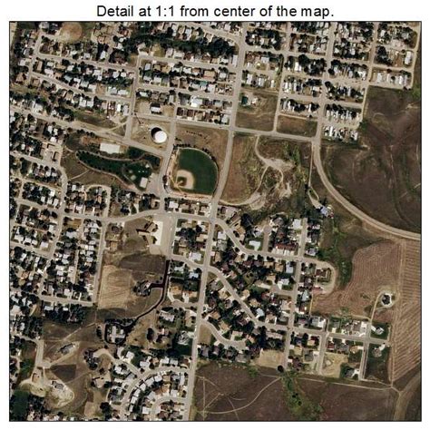 Aerial Photography Map of Havre, MT Montana