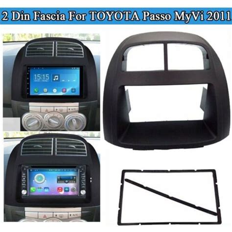 2 Din Car Radio Fascia Panel Dash Kit For TOYOTA Passo DAIHATSU Sirion