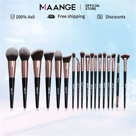 Jual Maange Pcs Makeup Kuas Set Brush Make Up Alat Kosmetik