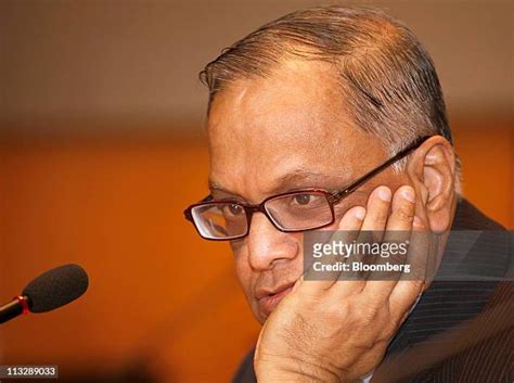 Infosys Founder Nr Narayana Murthy Photos And Premium High Res Pictures