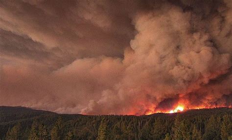 Mosquito Fire In Tahoe National Forest Rages In Astonishing Footage