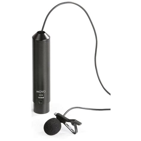 Lv4 C Xlr Phantom Power Cardioid Lavalier Microphone Movo