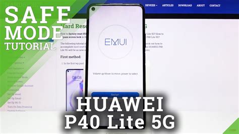 How To Enter Safe Mode In Huawei P40 Lite 5g Disable Third Party Apps