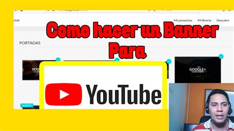 Como Hacer Un Banner Para Youtube Sin Programas Youtube