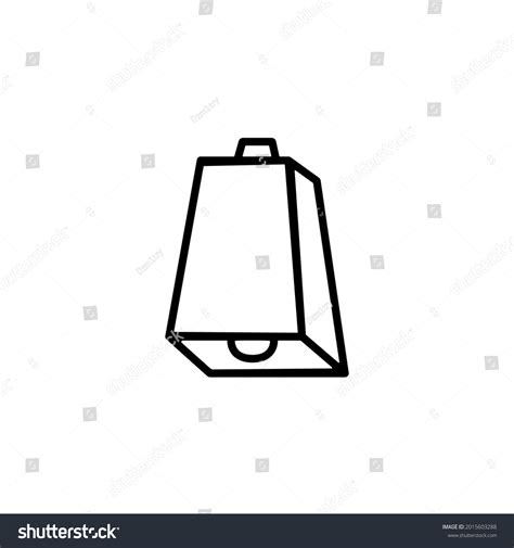 Cow Bell Outline Icon Clipart Image