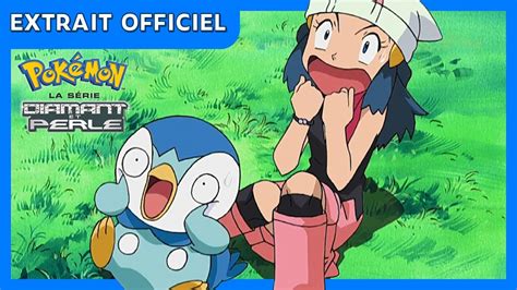 Aurore rencontre Tiplouf Pokémon Diamant et Perle Extrait