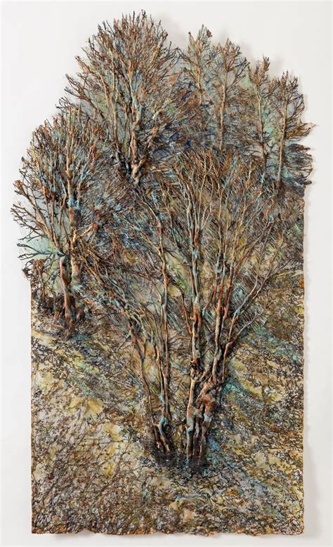 Stunning Textile Tree Sculptures By Lesley Richmond Fiber Artist Lesley