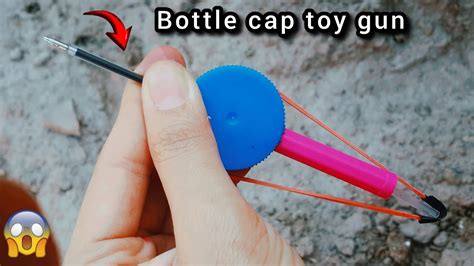 How To Make A Bottle Cap Toy Gun Easy How To Make A Toy Gun Top