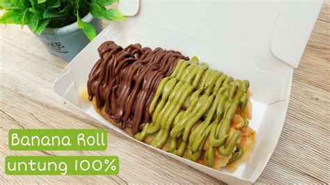 Ide Jualan Paling Laris Banana Roll Crispy Hanya 3 Bahan Banana Roll Crispy Rolls Food