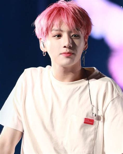 Heres A Cute Picture Of Pink Haired Jungkook I Hope Youre Having A