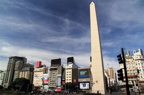 Obelisk of Buenos Aires editorial photography. Image of person - 156337167