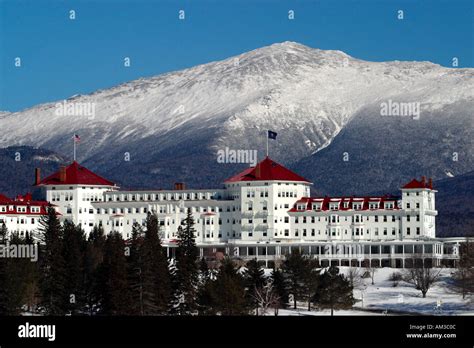 Mount Washington Hotel Bretton Woods New Hampshire Stock Photo Alamy