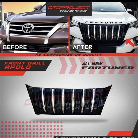 Jual Otoproject Front Grill Depan Apollo Prado For All New Fortuner Di