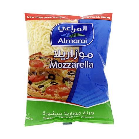 Dairy Products Almarai Shredded Mozzarella Cheese G