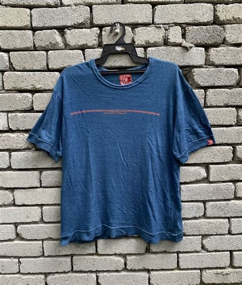 Issey Miyake Hai Sporting Gear X Issey Miyake Indigo Blue T Shirt Grailed