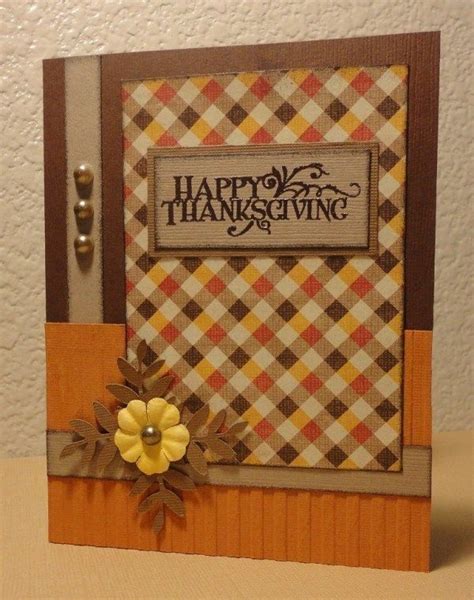 Handmade Thanksgiving Cards Happy Thanksgiving Cards Thanksgiving