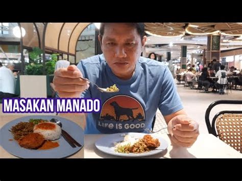 Makan Masakan Manado Ikan Rica Rica Bunga Pepaya Dan Sambal Dabu Dabu