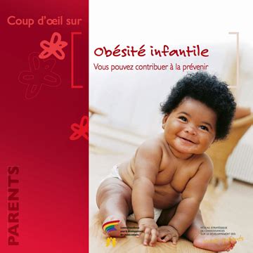 Obésité infantile Encyclopédie sur le développement des jeunes enfants