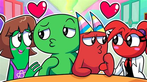 Banban Love Rainbow Friends Girls Garten Of Banban Animation Youtube