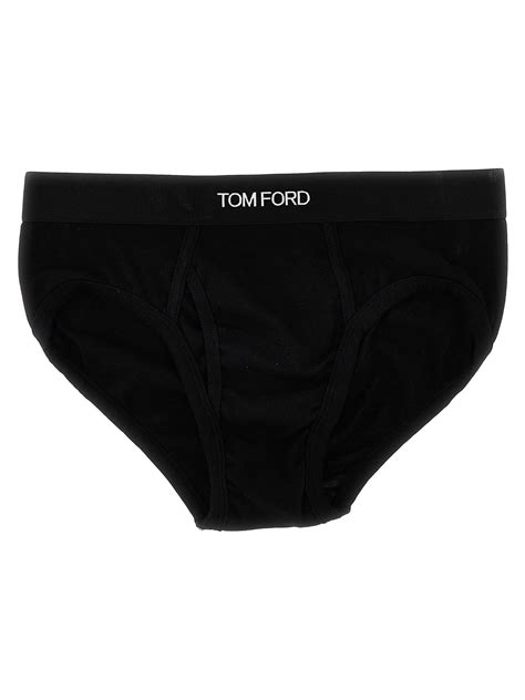 Tom Ford Logo Briefs Underwear Body In Black For Men Lyst