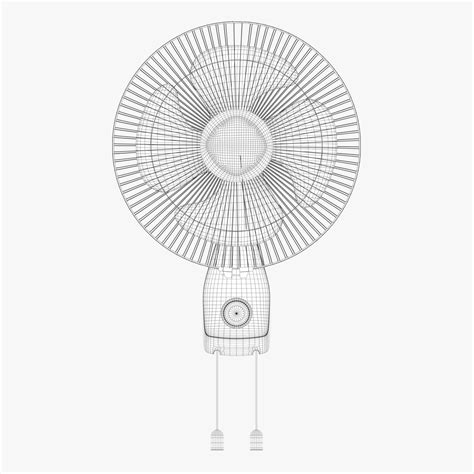3d Wall Fan Turbosquid 2174412