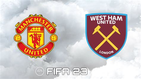 🛑premier League Manchester United Vs West Ham United Fifa23 Gameplay