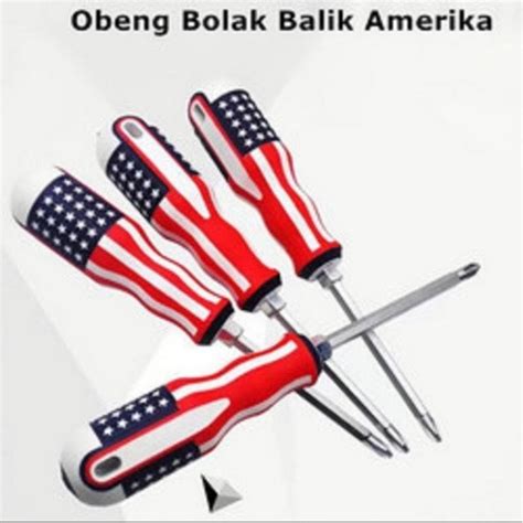 Jual Cod Obeng Obeng Min Plus Amerika In Obeng Bolak Balik