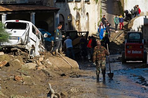 Italia Declara Estado De Emergencia En Isla De Isquia Tras