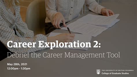 Career Exploration 2 Ubc Okanagan Events Calendar