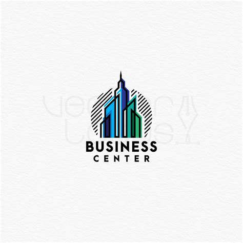 Business Center logo design template - Ready-made logos for sale