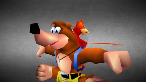 Nintendo 64 - Banjo Kazooie - Banjo Kazooie - Download Free 3D model by ...