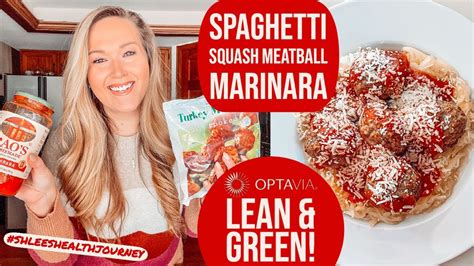 Optavia Lean And Green Recipes With Spaghetti Squash