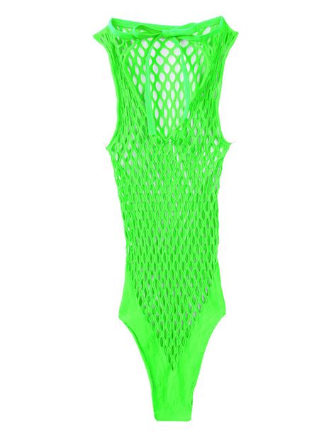 Women Lingerie Sexy Fishnet Dress Erotic Mesh Net Bodysuit Babydoll Nightwear Ebay