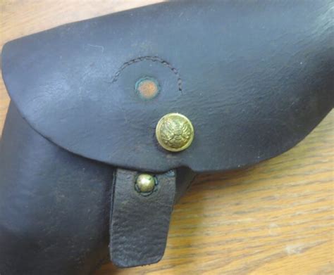 Original Civil War pistol revolver holster Army and Navy Colt Remington ...