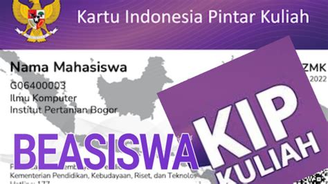 Cara Daftar Beasiswa Kip Kuliah 2024 Beasiswa Bidikmisi Pemerintah S1