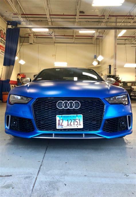 BKM RS7 Style Aftermarket Front Bumper Set Fits Audi A7 S7 RS7 C7 5