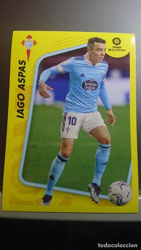 Cromo Iago Aspas 3 Celta De Vigo Liga 21 22 Tem Vendido En Venta