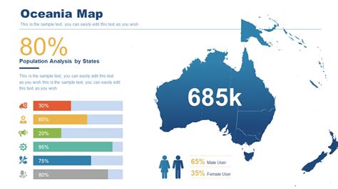 Editable World Map PowerPoint Vectors SlideModel